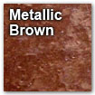 metallic brown color swatch